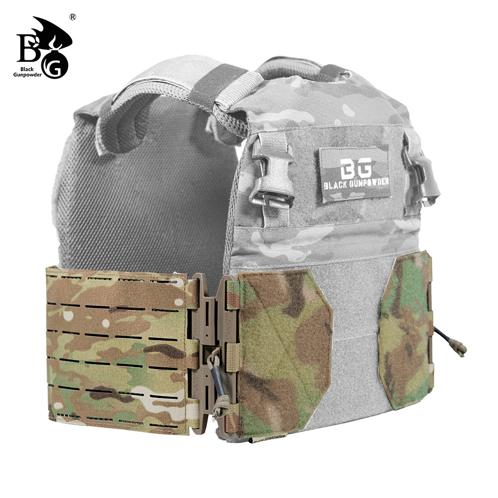 Tactical Plate Carrier Vest Quick Release - Rompi Taktis BG Set Gesper Lepas