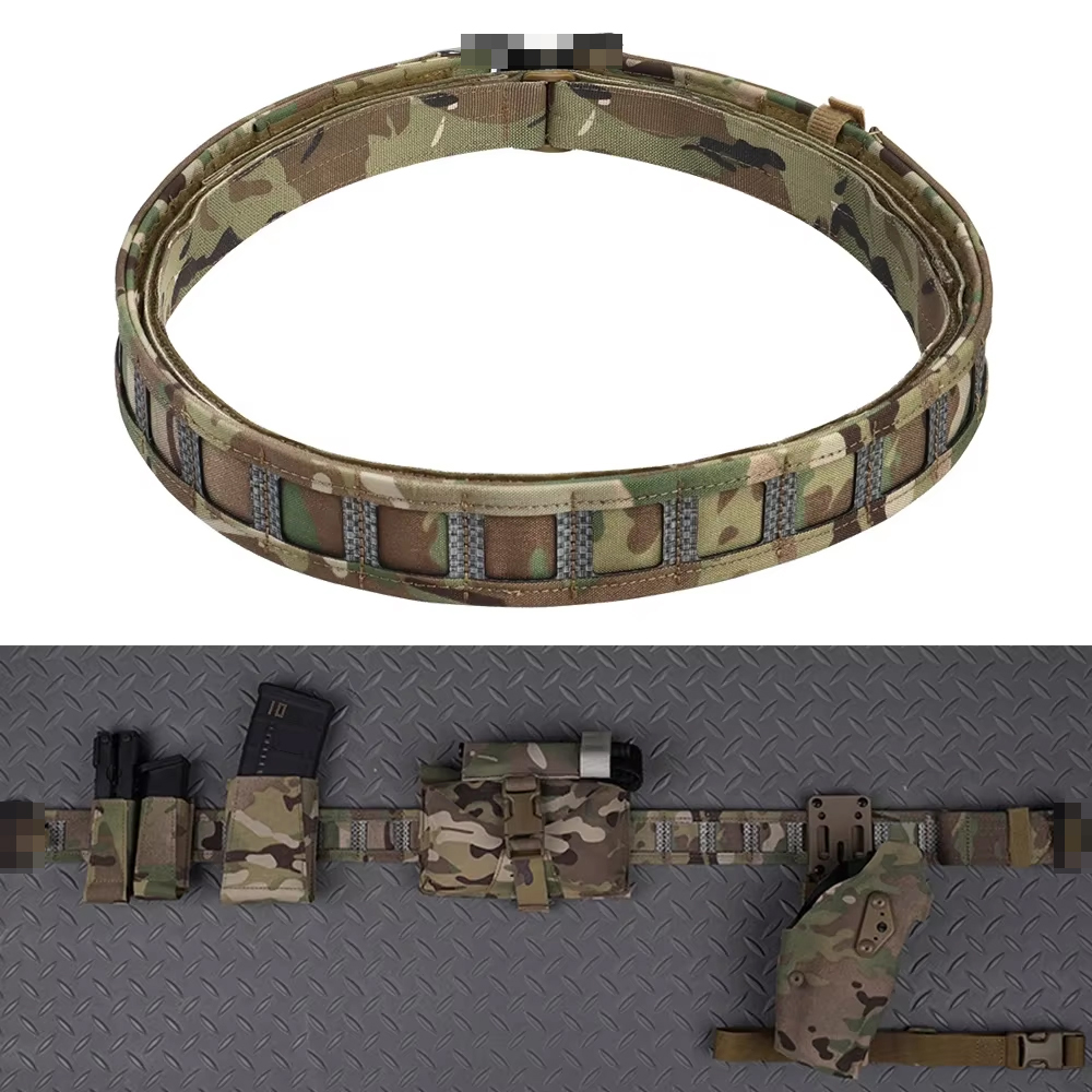 Tactical Combat Belt Quick Release Buckle - Sabuk taktis MOLLE 3 in 1,