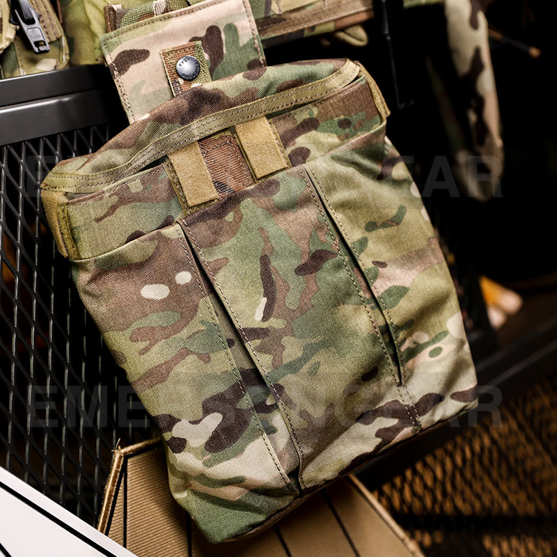 Tactical Dump Pouch Foldable Drop Bag - Emersongear kantong sampah taktis, kantong jatuh