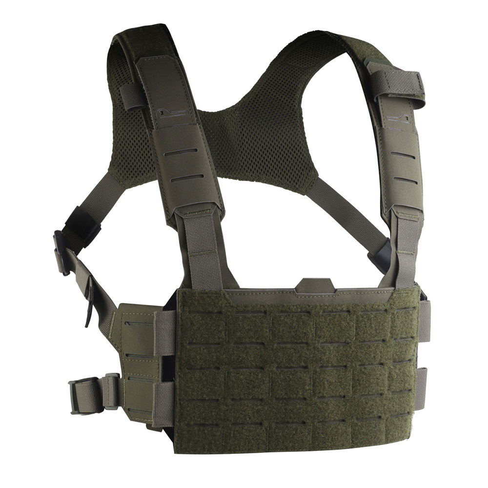 Molle Tactical Vest Military Laser Cut - Rompi Taktis Laser Cut Ringan untuk