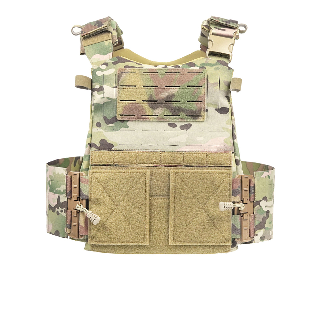 Tactical Plate Carrier Vest Quick Release - Rompi Taktis AERO Ringan, Rompi Berburu,