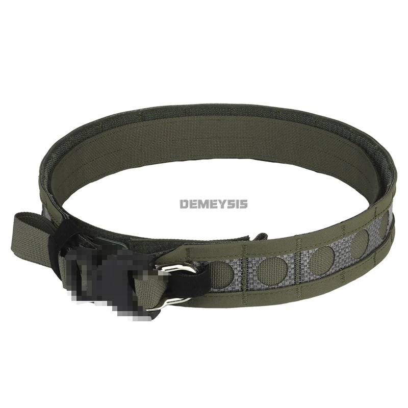 Tactical Combat Belt Quick Release Buckle - Sabuk Tempur Taktis 2in1 Lapis Ganda