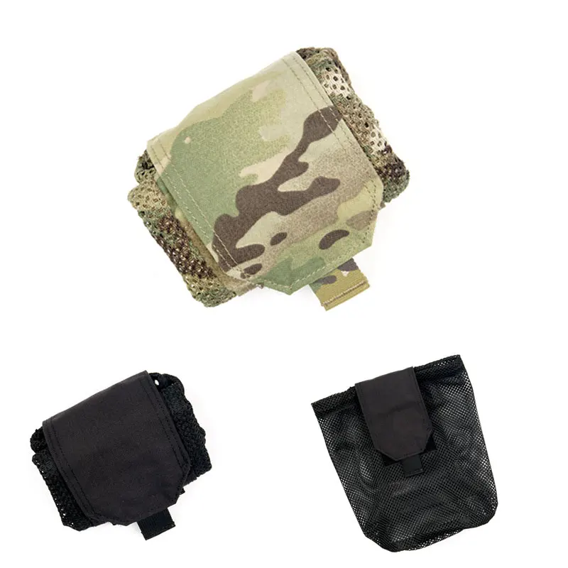 Tactical Dump Pouch Foldable Drop Bag - Kantong Taktis Lipat Multicam untuk Airsoft,