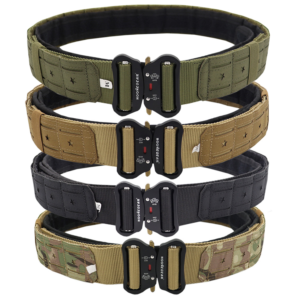Tactical Combat Belt Quick Release Buckle - Sabuk Tempur Taktis 2 inci dengan