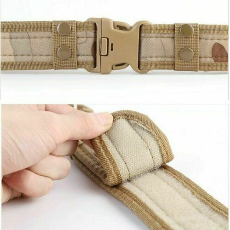 Sabuk Taktis Kamuflase Sabuk M - Tactical Combat Belt Quick Release Buckle ulasan dan harga