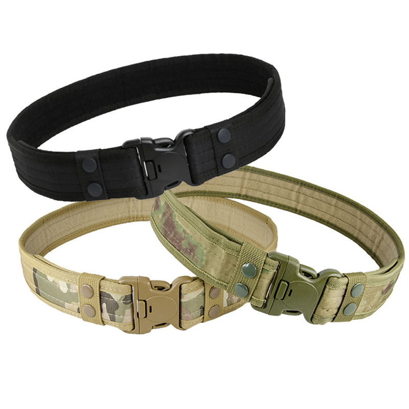 Sabuk Taktis Kamuflase Sabuk M - Tactical Combat Belt Quick Release Buckle ulasan dan harga