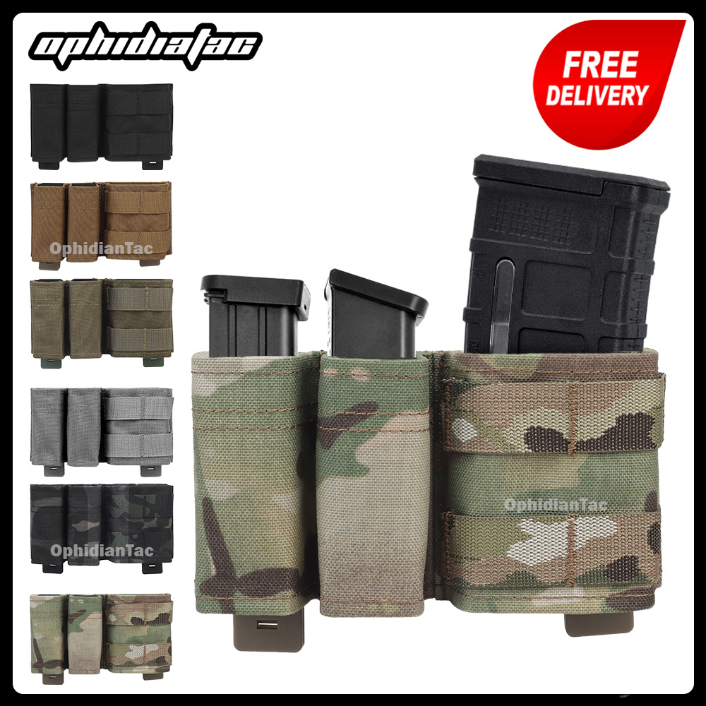 Kantung sampah ganda, sarung s - Molle Mag Pouch Double Magazine 5.56 9Mm ulasan dan harga