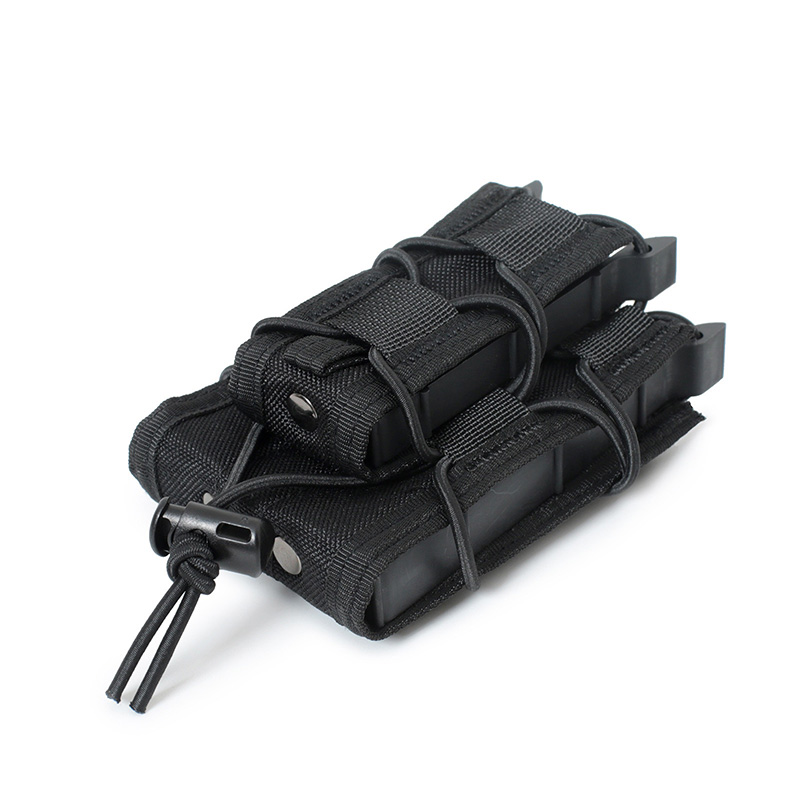 5.56 9mm kantong majalah AK AR - Molle Mag Pouch Double Magazine 5.56 9Mm ulasan dan harga