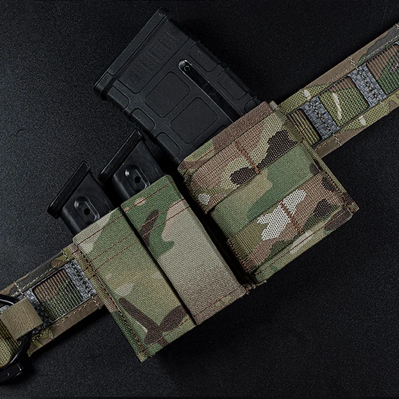 Kantong Magazen Taktis 9mm unt - Molle Mag Pouch Double Magazine 5.56 9Mm ulasan dan harga