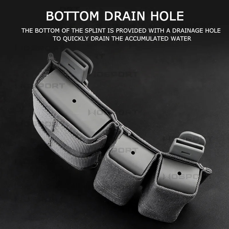 Kantong Magazen Taktis 9mm unt - Molle Mag Pouch Double Magazine 5.56 9Mm ulasan dan harga