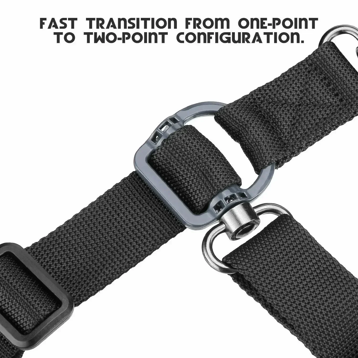 1 buah tali senapan taktis MS4 - Tactical Sling 2 Point Quick Adjust Rifle ulasan dan harga