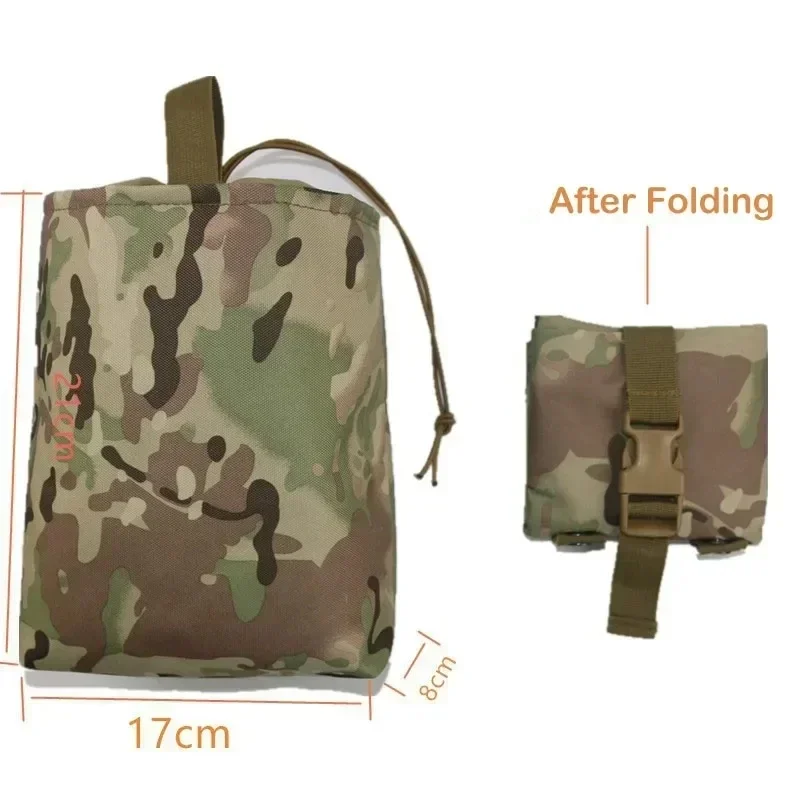 Tas Lipat Taktis Luar Ruangan  - Tactical Dump Pouch Foldable Drop Bag ulasan dan harga