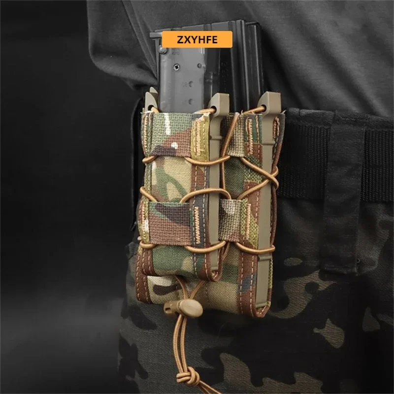 Kantong Majalah Taktis Kamufla - Molle Mag Pouch Double Magazine 5.56 9Mm ulasan dan harga