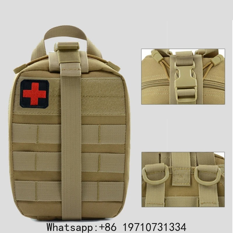 Tas P3K Kosong Molle Ifak Pouc - Tactical Med Kit Pouch Ifak Rip Away ulasan dan harga