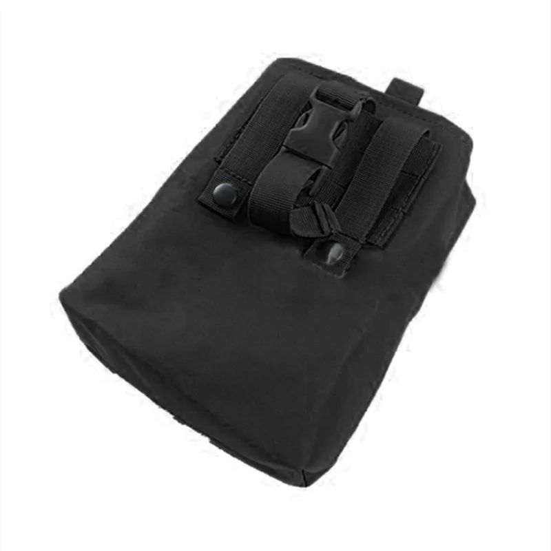 Lipat taktis majalah Molle Dum - Tactical Dump Pouch Foldable Drop Bag ulasan dan harga