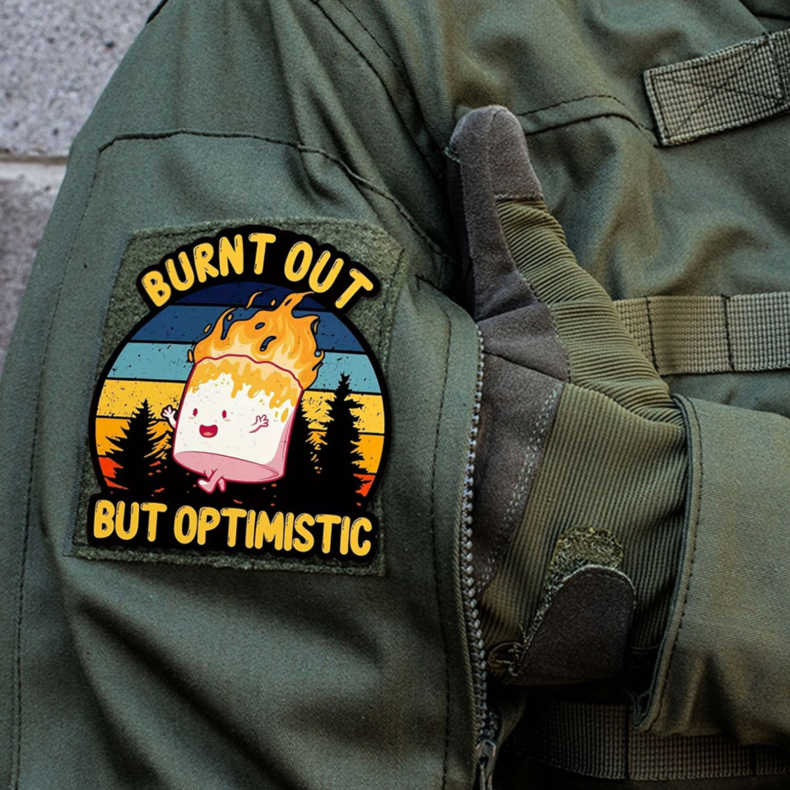 Patch Taktis Lucu Bertuliskan  - Patch Morale Tactical Military Hook Loop ulasan dan harga