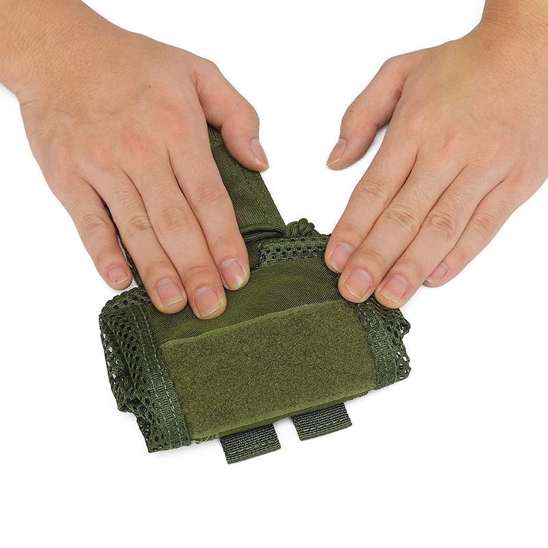 Kantong Taktis Molle Mesh, Tas - Tactical Dump Pouch Foldable Drop Bag ulasan dan harga
