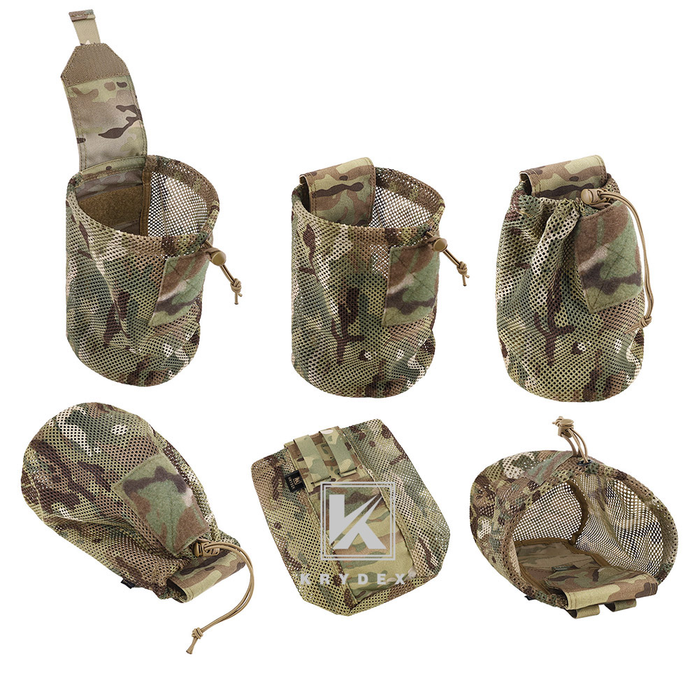 Kantong Taktis KRYDEX Mesh Dum - Tactical Dump Pouch Foldable Drop Bag ulasan dan harga