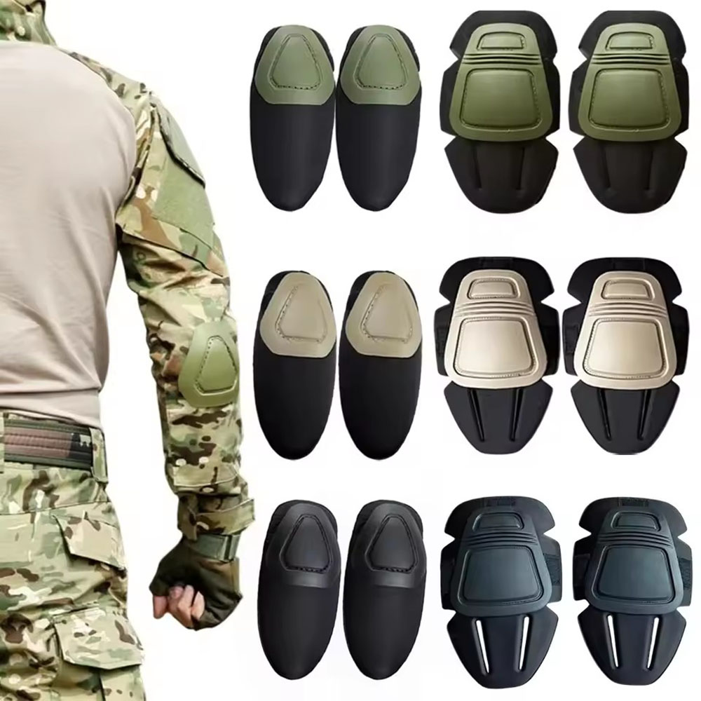 Set Pelindung Lutut dan Siku T - Combat Knee Pads Elbow Pads Set Military ulasan dan harga