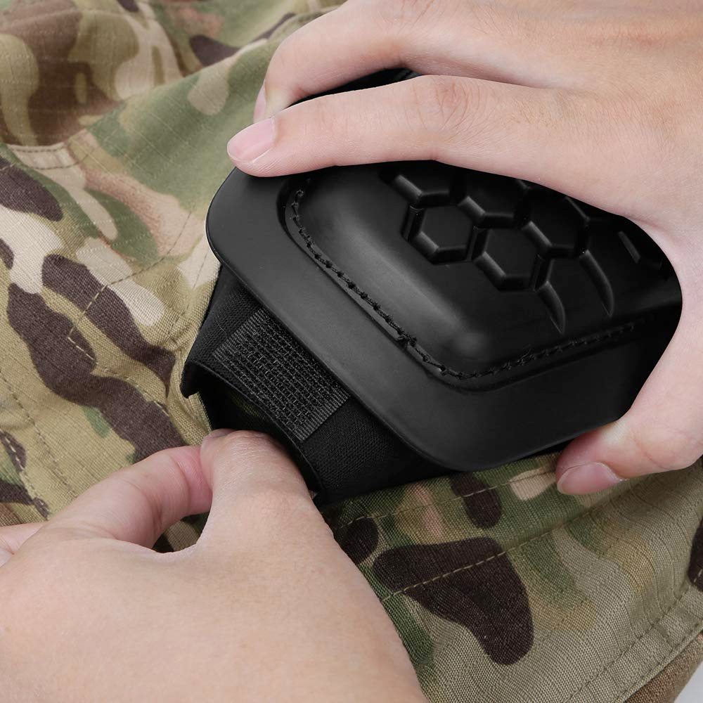 4 Buah/Set Set Bantalan Siku B - Combat Knee Pads Elbow Pads Set Military ulasan dan harga