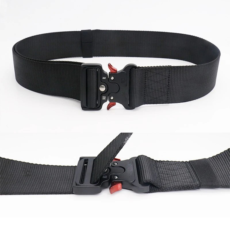 Gesper Sabuk Taktis 50Mm Pria, - Tactical Combat Belt Quick Release Buckle ulasan dan harga