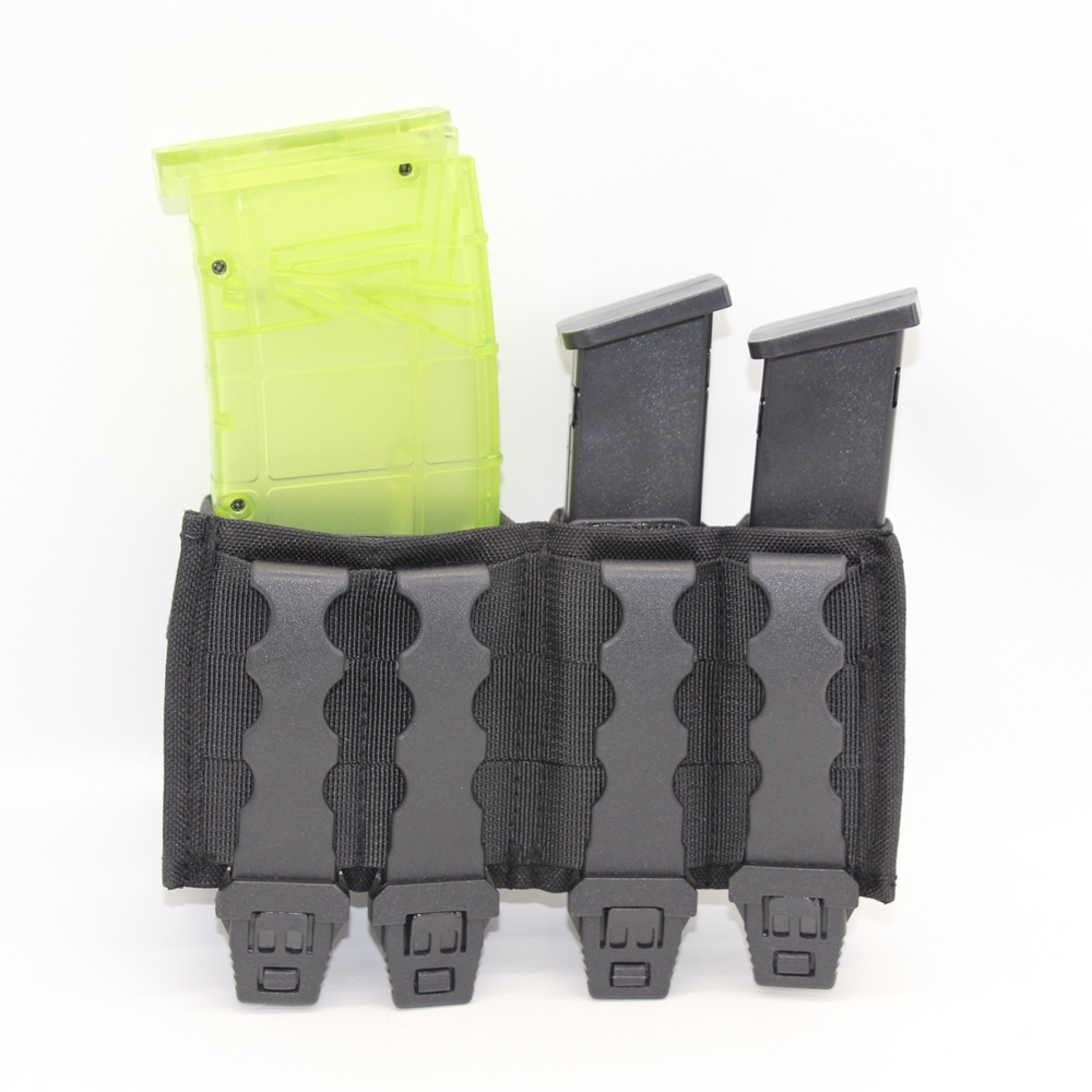 Kantong Mag 5.56 dengan Kanton - Molle Mag Pouch Double Magazine 5.56 9Mm ulasan dan harga