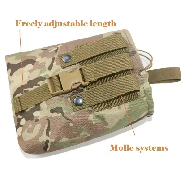 Lipat Molle majalah taktis Dum - Tactical Dump Pouch Foldable Drop Bag ulasan dan harga