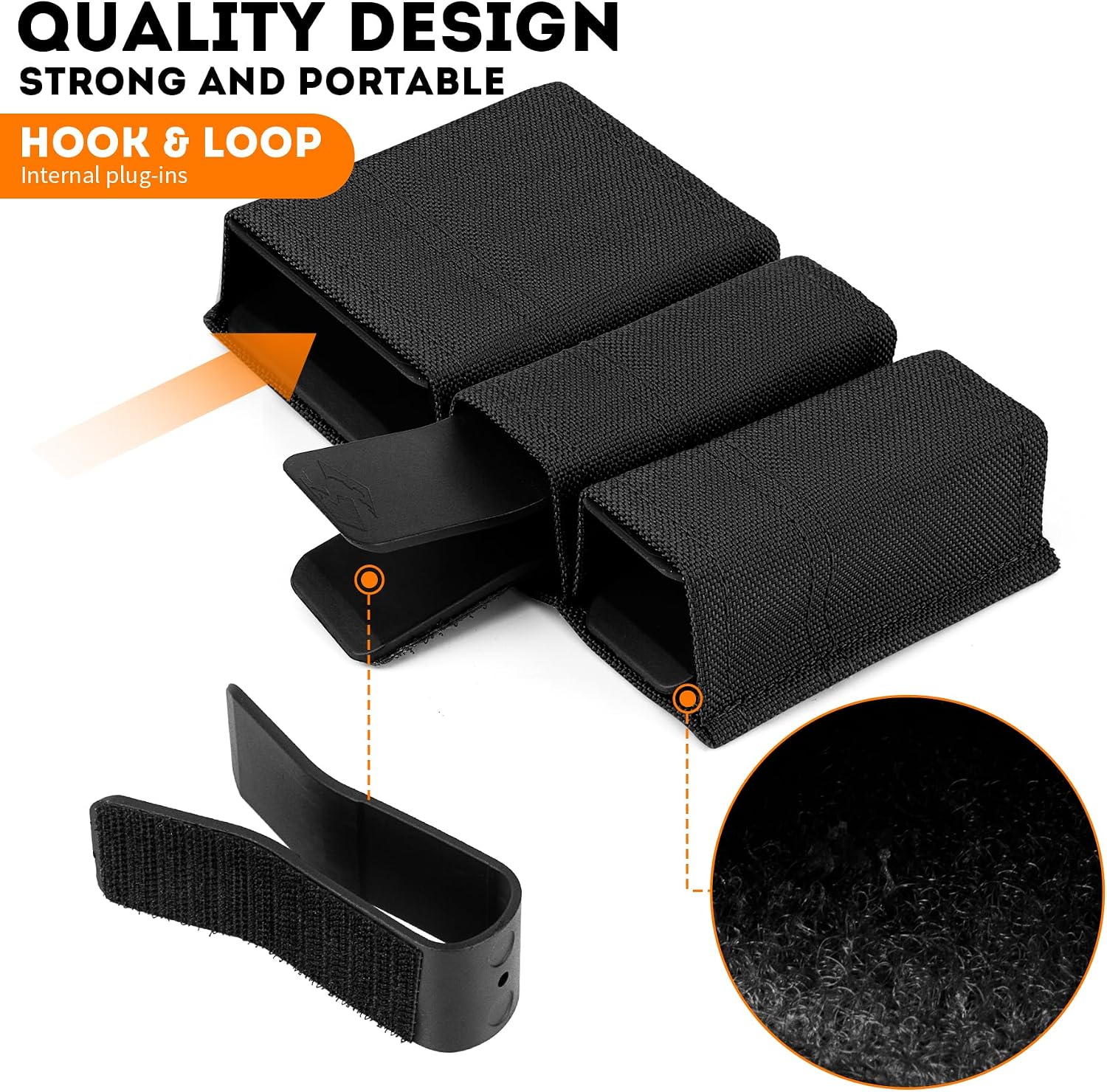 Kantong Magazen 5.56 Ganda, Ka - Molle Mag Pouch Double Magazine 5.56 9Mm ulasan dan harga
