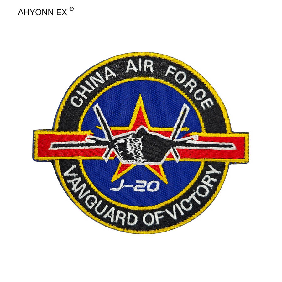 1 Buah Kain 3D Tiongkok J20 De - Patch Morale Tactical Military Hook Loop ulasan dan harga