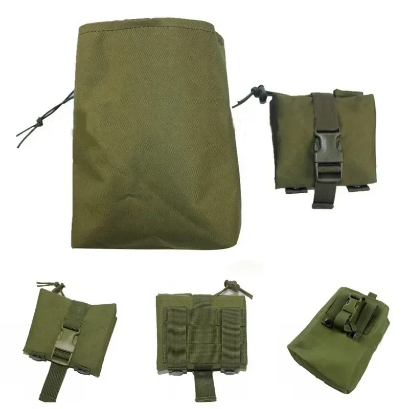 Tas Pinggang Kecil Lipat Molle - Tactical Dump Pouch Foldable Drop Bag ulasan dan harga