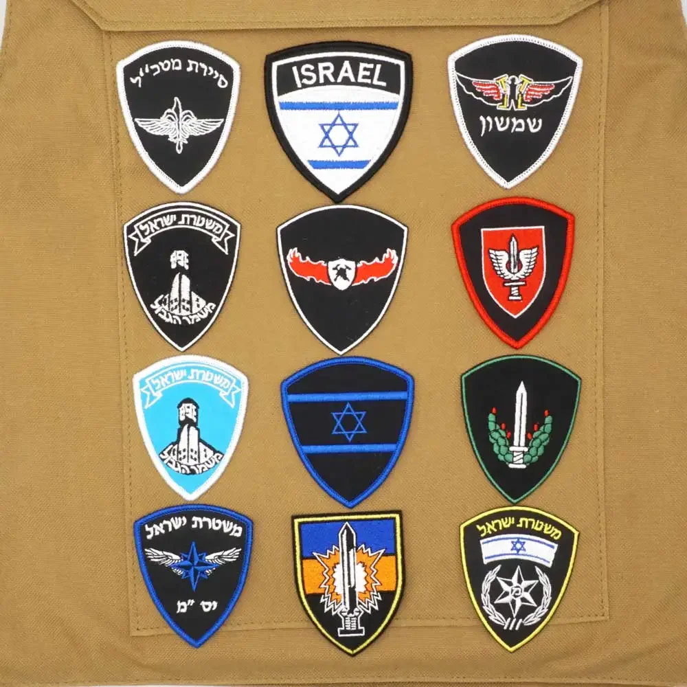 Bendera Israel stiker militer  - Patch Morale Tactical Military Hook Loop ulasan dan harga
