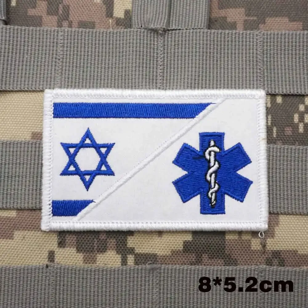 Bendera Israel stiker militer  - Patch Morale Tactical Military Hook Loop ulasan dan harga