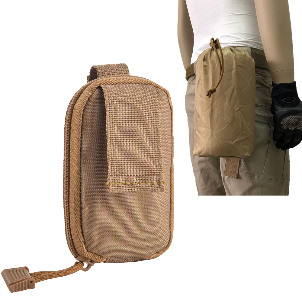Kantong Molle Lipat Portabel,  - Tactical Dump Pouch Foldable Drop Bag ulasan dan harga