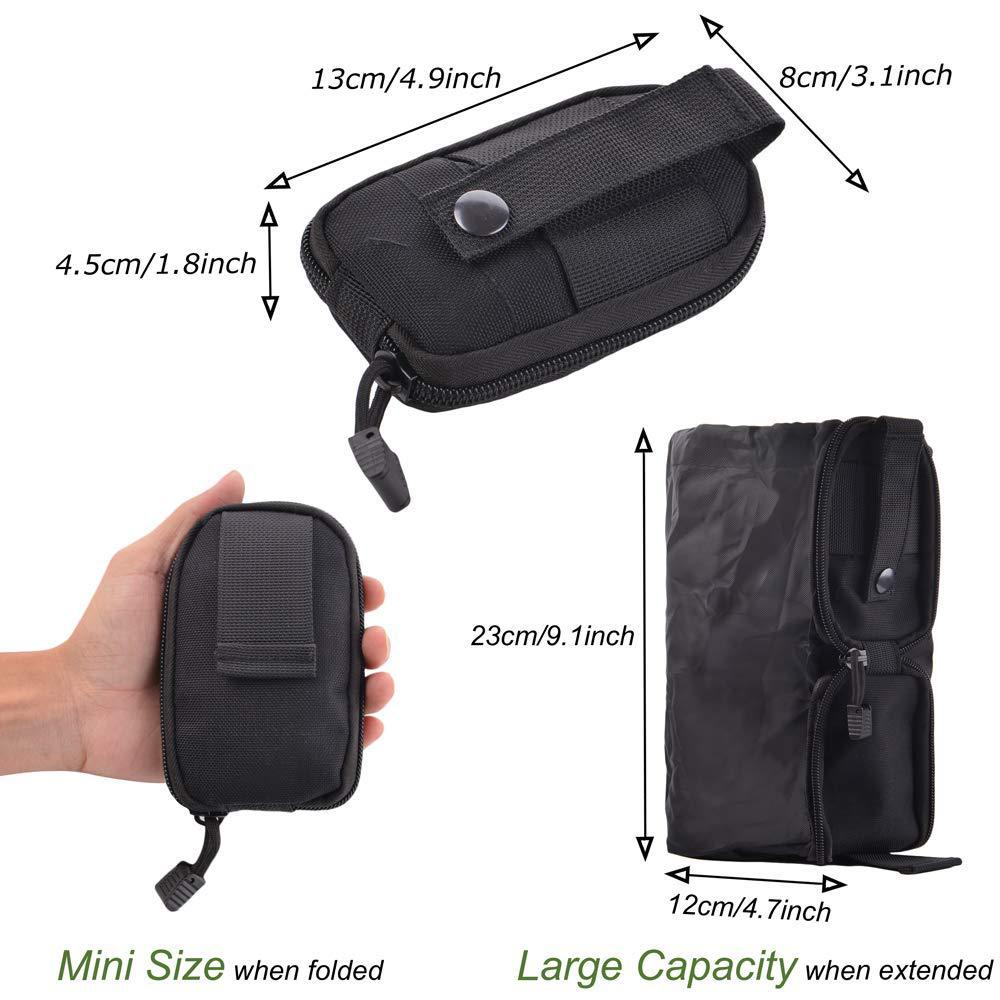 Kantong Molle Lipat Portabel,  - Tactical Dump Pouch Foldable Drop Bag ulasan dan harga
