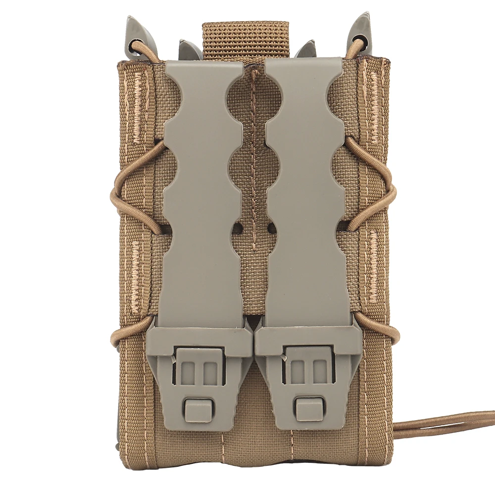 Tas Magasin Ganda Taktis Molle - Molle Mag Pouch Double Magazine 5.56 9Mm ulasan dan harga