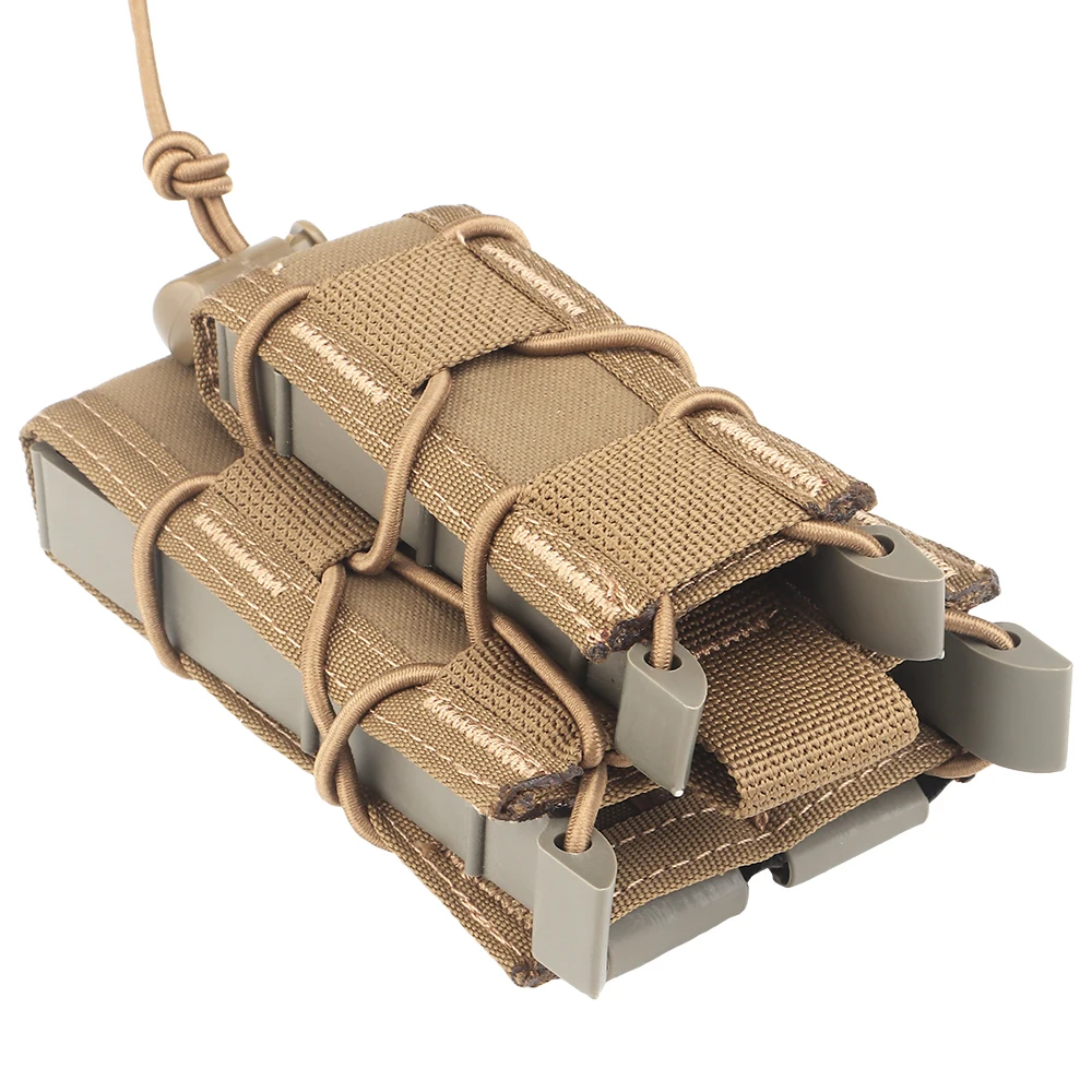 Tas Magasin Ganda Taktis Molle - Molle Mag Pouch Double Magazine 5.56 9Mm ulasan dan harga