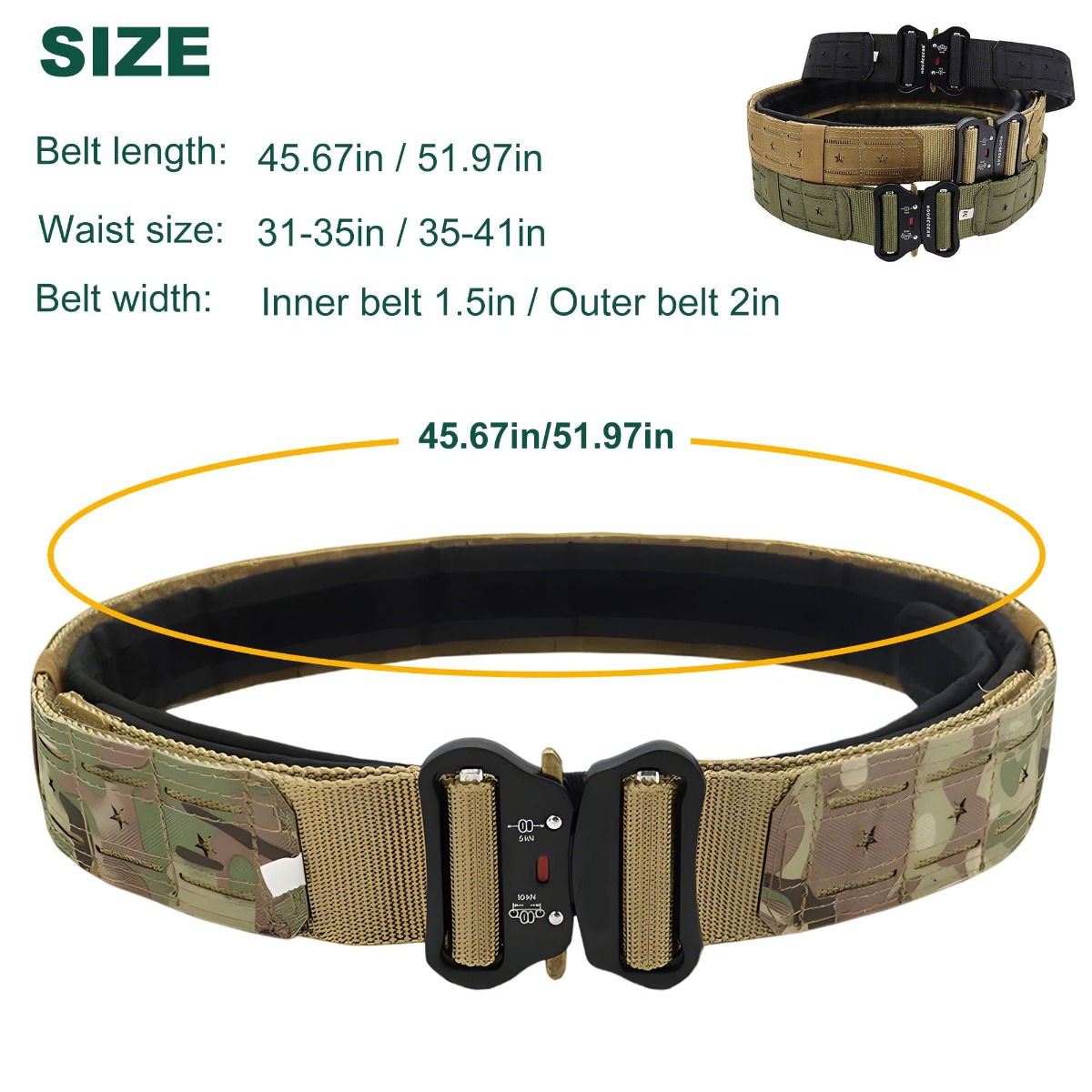 Sabuk Taktis Militer Gesper Lo - Tactical Combat Belt Quick Release Buckle ulasan dan harga