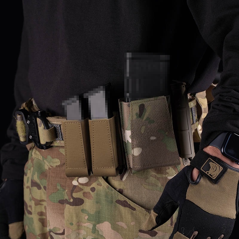 Kantong Magazin Taktis Molle G - Molle Mag Pouch Double Magazine 5.56 9Mm ulasan dan harga