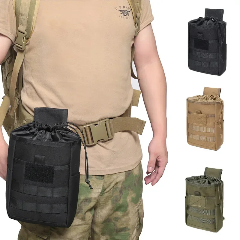 Tas Pinggang Taktis Lipat Moll - Tactical Dump Pouch Foldable Drop Bag ulasan dan harga