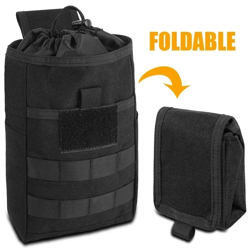 Tas Pinggang Taktis Lipat Moll - Tactical Dump Pouch Foldable Drop Bag ulasan dan harga