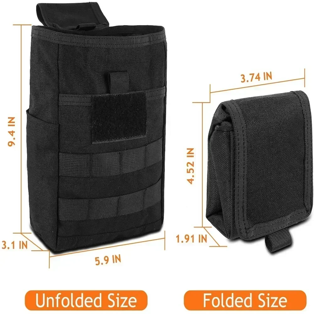 Tas Pinggang Taktis Lipat Moll - Tactical Dump Pouch Foldable Drop Bag ulasan dan harga