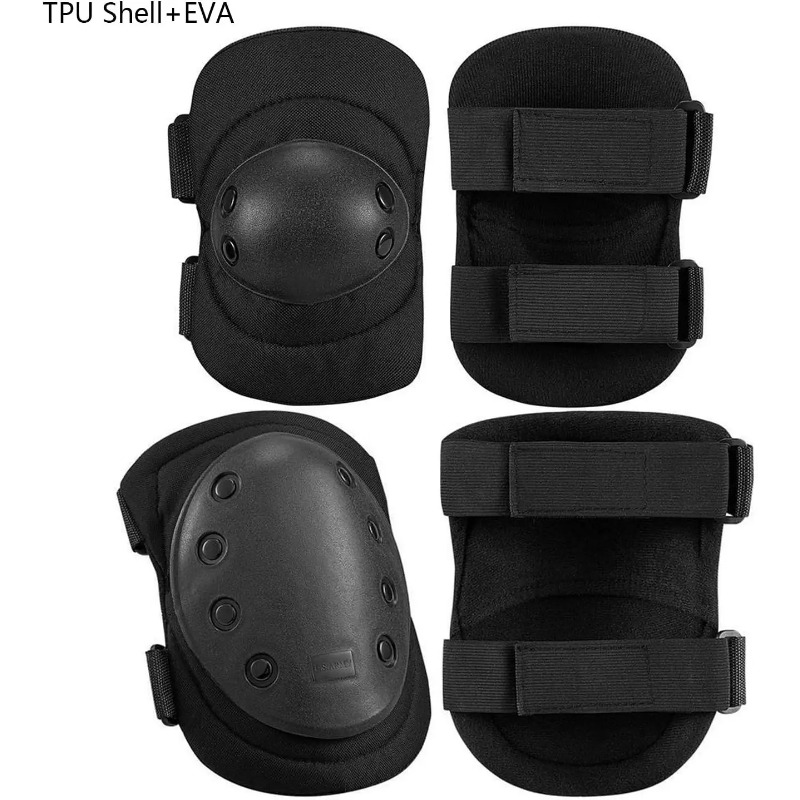 Set Pelindung Lutut dan Siku T - Combat Knee Pads Elbow Pads Set Military ulasan dan harga