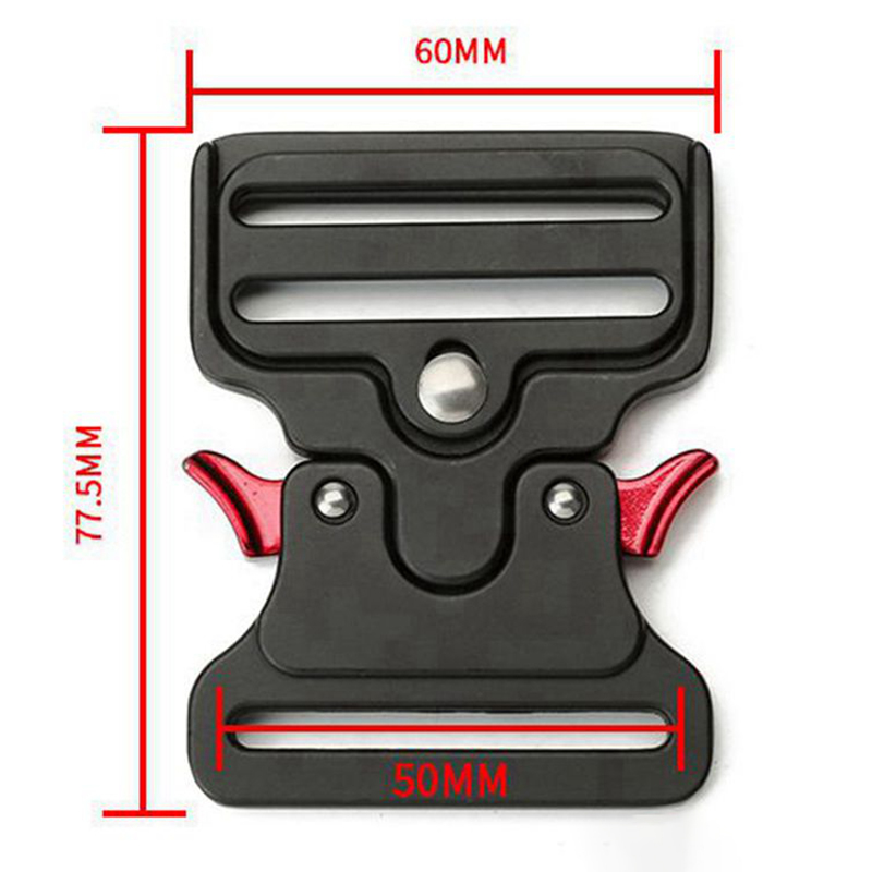 Gesper sabuk taktis pria 50mm, - Tactical Combat Belt Quick Release Buckle ulasan dan harga