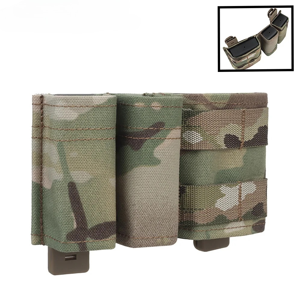 LOOPOD Kantong Ganda, Sarung S - Molle Mag Pouch Double Magazine 5.56 9Mm ulasan dan harga