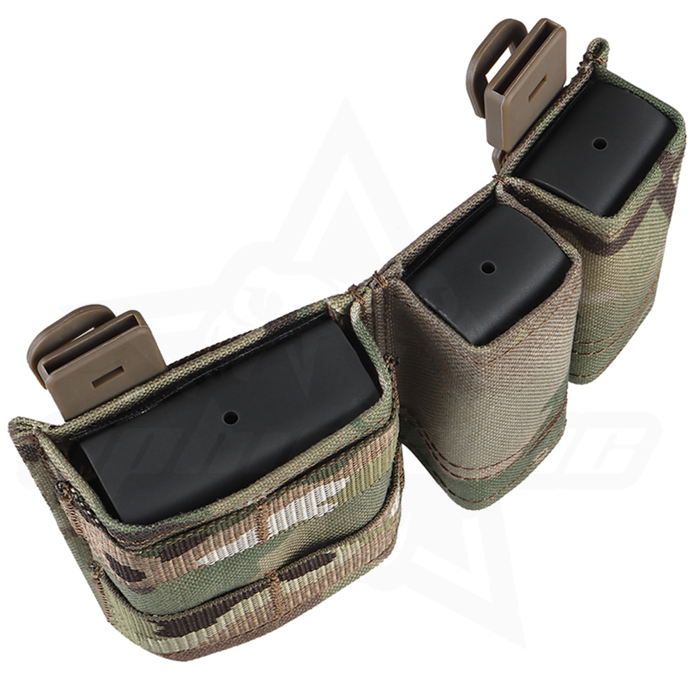 LOOPOD Kantong Ganda, Sarung S - Molle Mag Pouch Double Magazine 5.56 9Mm ulasan dan harga