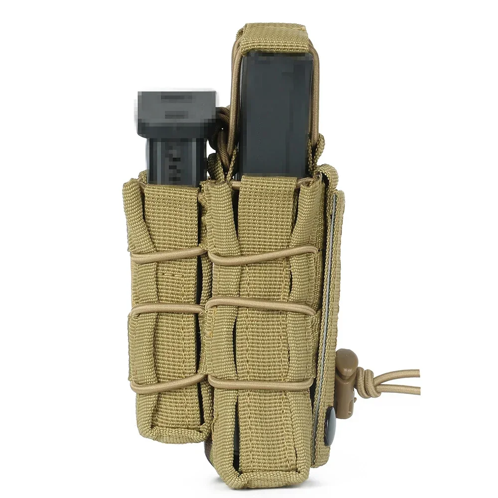 Kantong Magasin Taktis Molle 5 - Molle Mag Pouch Double Magazine 5.56 9Mm ulasan dan harga