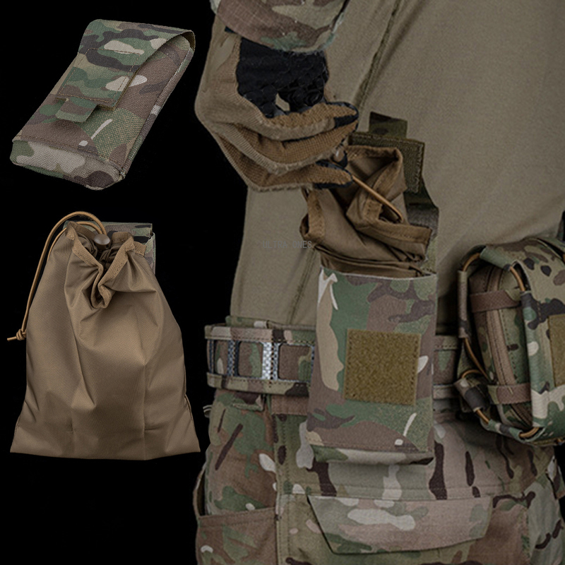 Tas Pinggang Taktis Molle untu - Tactical Dump Pouch Foldable Drop Bag ulasan dan harga