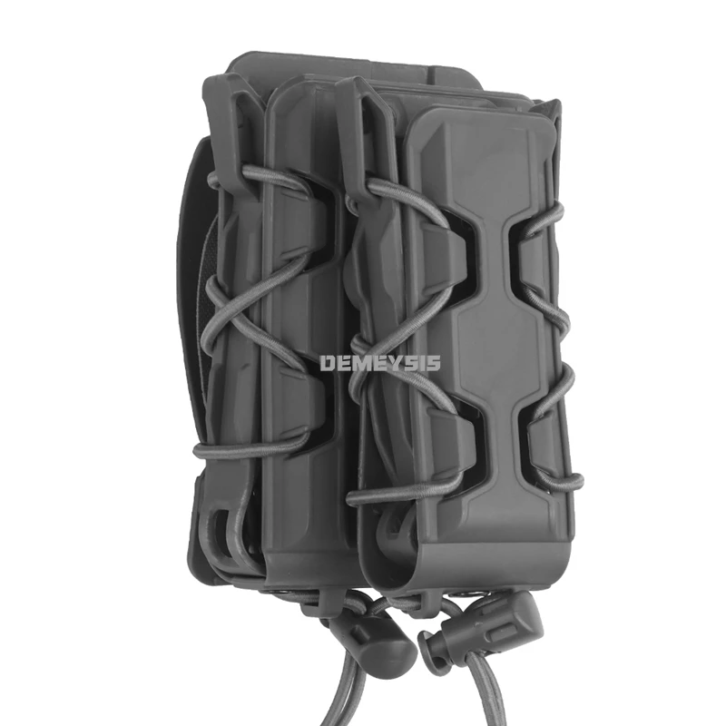 MOLLE tempat Mag ganda taktis  - Molle Mag Pouch Double Magazine 5.56 9Mm ulasan dan harga