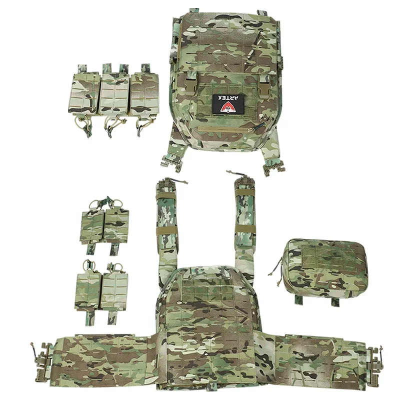 Rompi taktis pembawa pelat hij - Tactical Plate Carrier Vest Quick Release ulasan dan harga