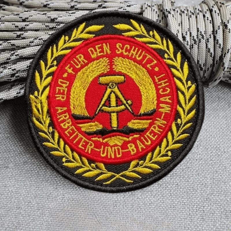 Jerman Timur Moral Taktis Patc - Patch Morale Tactical Military Hook Loop ulasan dan harga